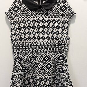 Stylish Black and White Kids Dress